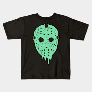 Slime Friday Mask Kids T-Shirt